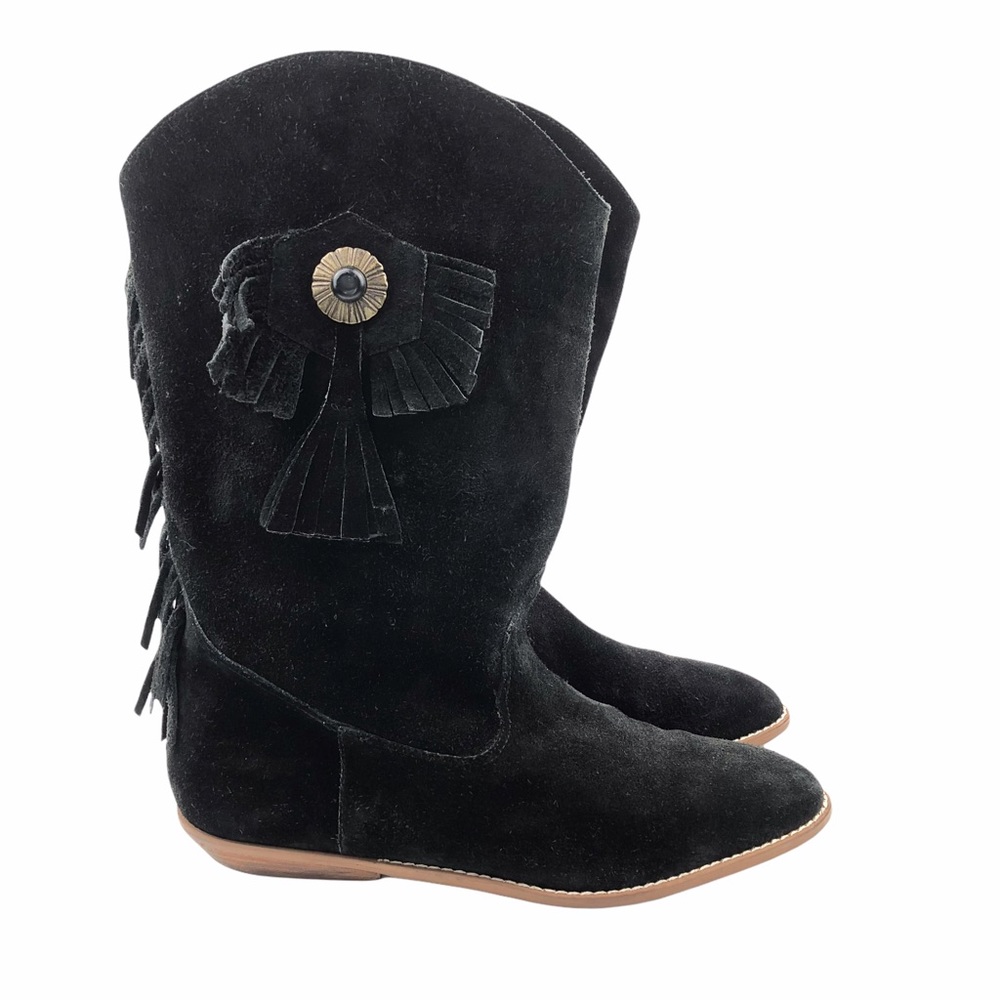 WESTIES | Western Roundup Suede Leather Boots
